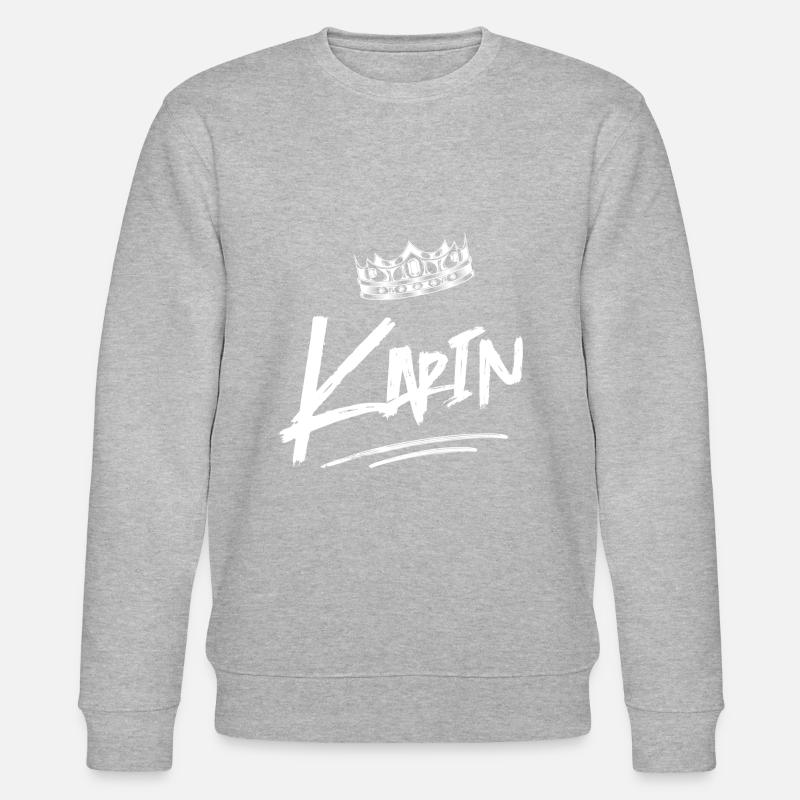 Karin - Stanley/Stella Unisex Bio-Sweatshirt CHANGER  - Grau meliert