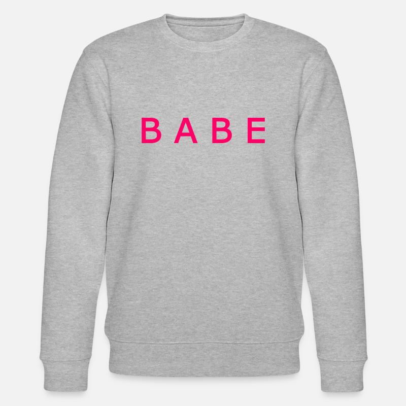 Babe - Sweat bio CHANGER Stanley/Stella Unisexe - gris chiné