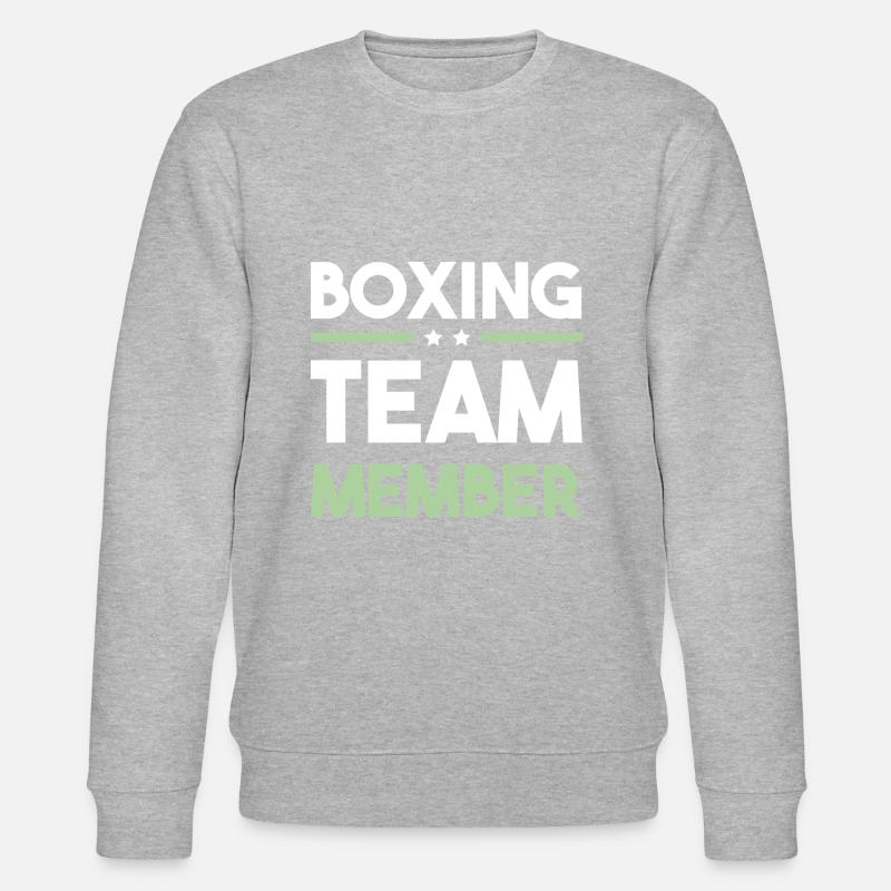 Équipe de boxe - Sweat bio CHANGER Stanley/Stella Unisexe - gris chiné