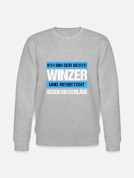 Resistant winemaker - Stanley/Stella CHANGER Unisex Organic Sweatshirt - 