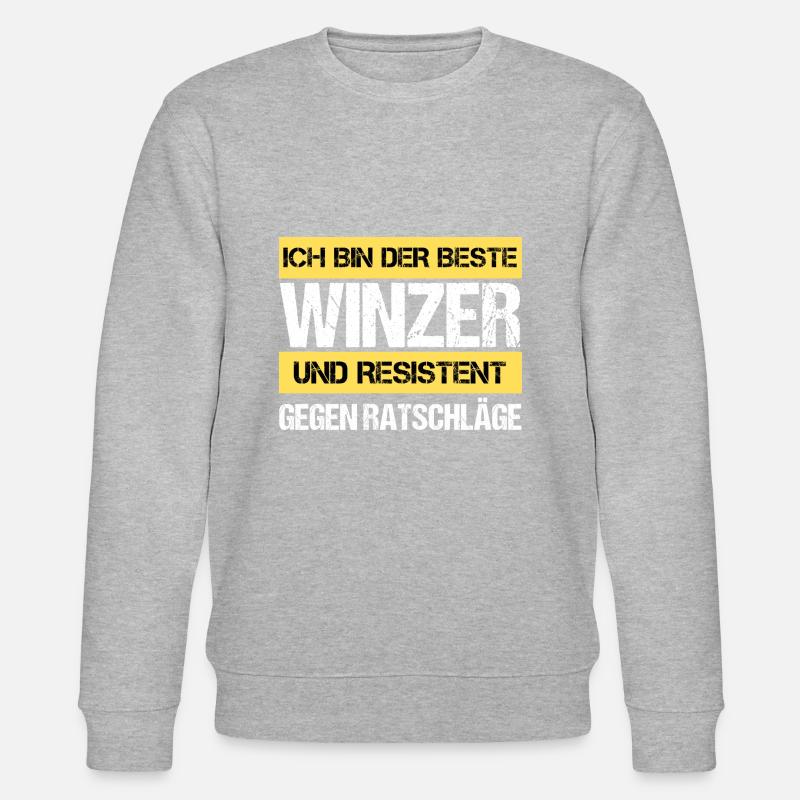 Resistant winemaker - Stanley/Stella CHANGER Unisex Organic Sweatshirt - undefined