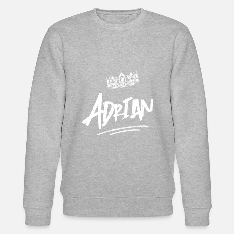 Adrian - Stanley/Stella Unisex Bio-Sweatshirt CHANGER  - Grau meliert
