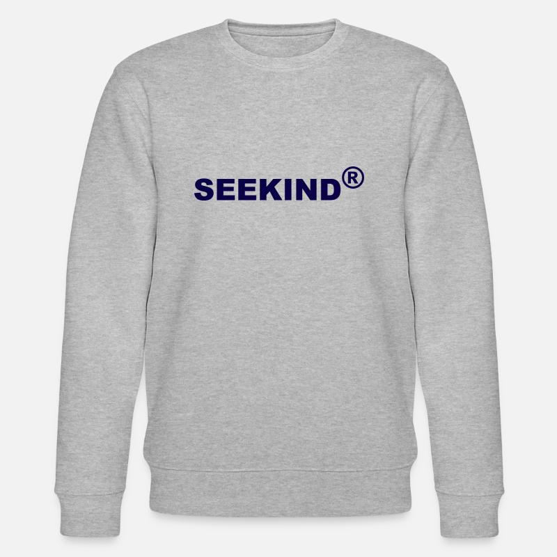 SEEKIND registered since 2012 - Stanley/Stella Unisex Bio-Sweatshirt CHANGER  - Grau meliert