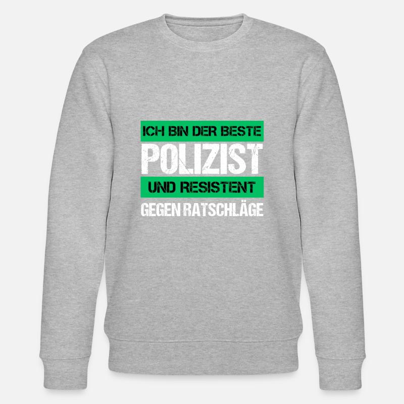 Resistenter Polizist - Stanley/Stella Unisex Bio-Sweatshirt CHANGER  - undefined