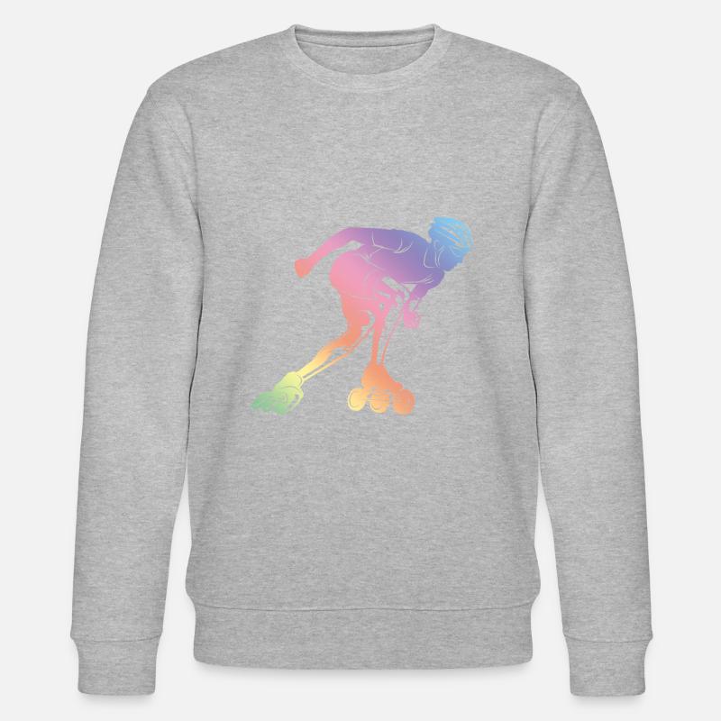 Patins à roues alignées Silhoette - Sweat bio CHANGER Stanley/Stella Unisexe - gris chiné