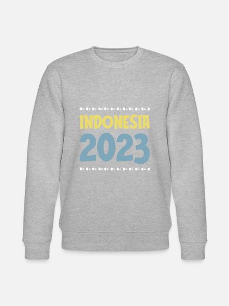Indonesia 2023 - Stanley/Stella CHANGER Unisex Organic Sweatshirt - heather grey