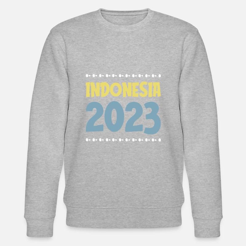 Indonesia 2023 - Stanley/Stella Unisex Bio-Sweatshirt CHANGER  - Grau meliert