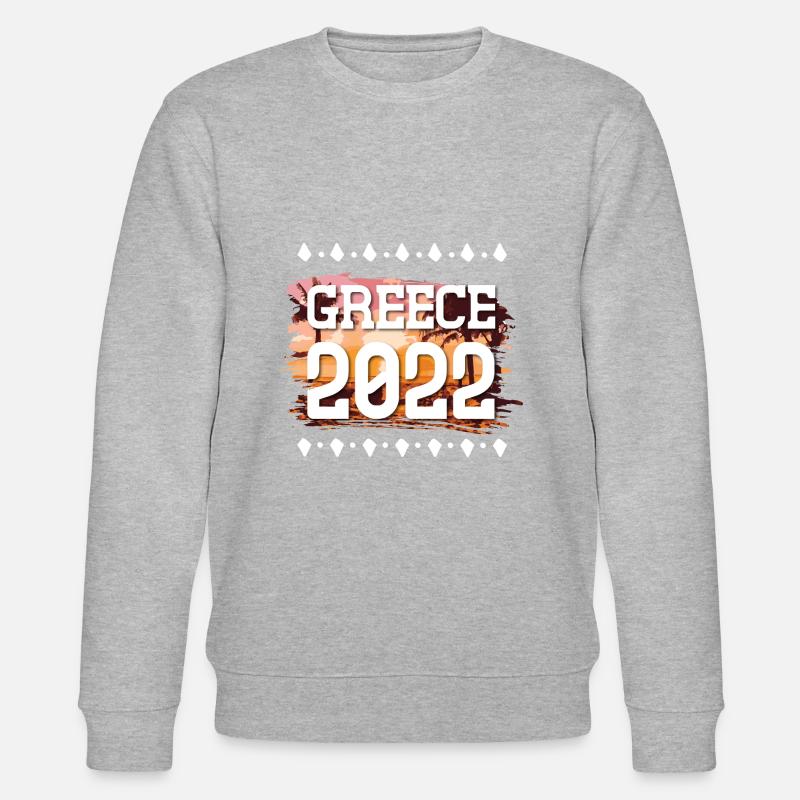 Greece 2022 - Stanley/Stella Unisex Bio-Sweatshirt CHANGER  - Grau meliert