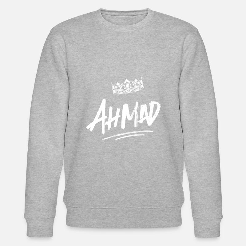 Ahmad - Sweat bio CHANGER Stanley/Stella Unisexe - gris chiné
