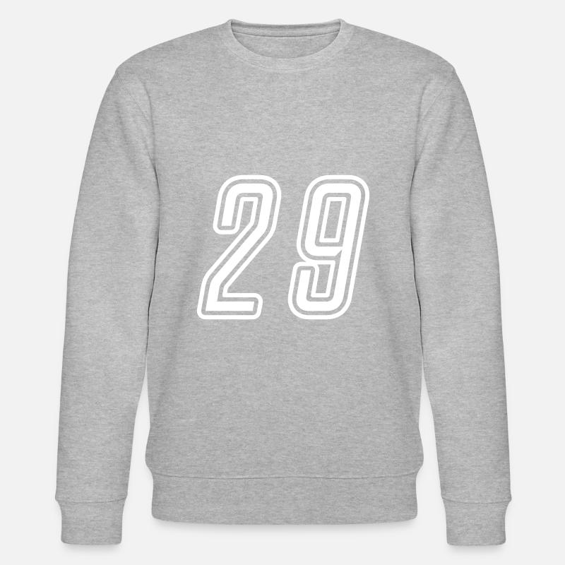 29 Numéro de numéro - Sweat bio CHANGER Stanley/Stella Unisexe - gris chiné