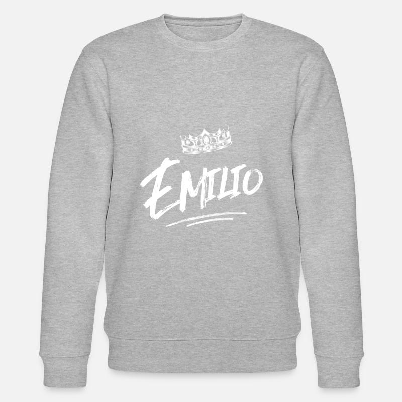Emilio - Stanley/Stella Unisex Bio-Sweatshirt CHANGER  - Grau meliert
