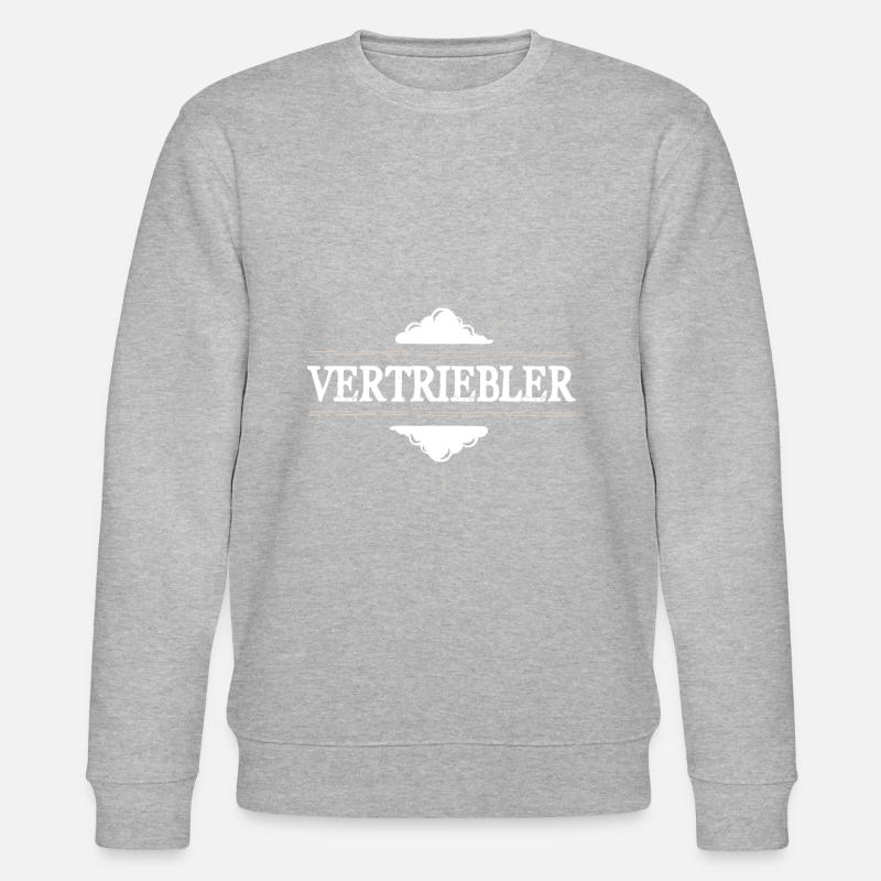 Vertriebler Beruf - Stanley/Stella Unisex Bio-Sweatshirt CHANGER - Grau meliert