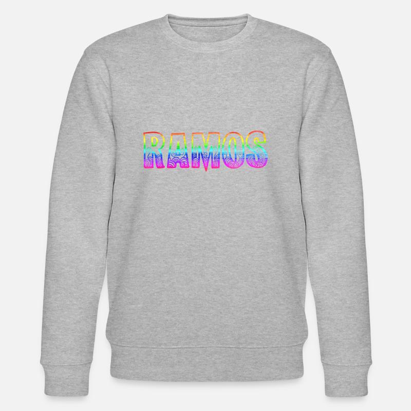 ramos rs regenbogen - Stanley/Stella Unisex Bio-Sweatshirt CHANGER  - Grau meliert