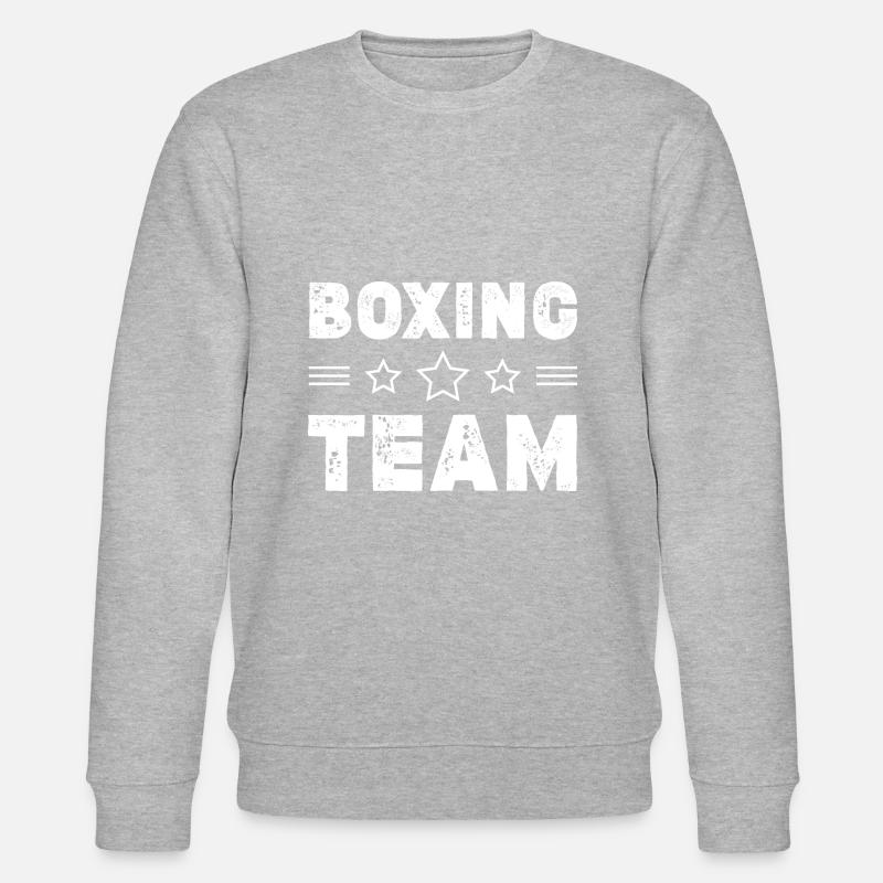 Équipe de boxe - Sweat bio CHANGER Stanley/Stella Unisexe - gris chiné