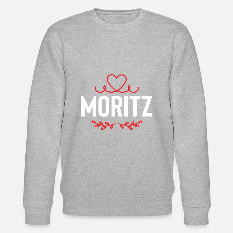 Moritz - Stanley/Stella Unisex Bio-Sweatshirt CHANGER  - Grau meliert