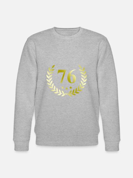 76 Couronne numérique - Sweat bio CHANGER Stanley/Stella Unisexe - gris chiné