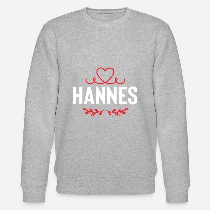 Hannes - Stanley/Stella Unisex Bio-Sweatshirt CHANGER - Grau meliert