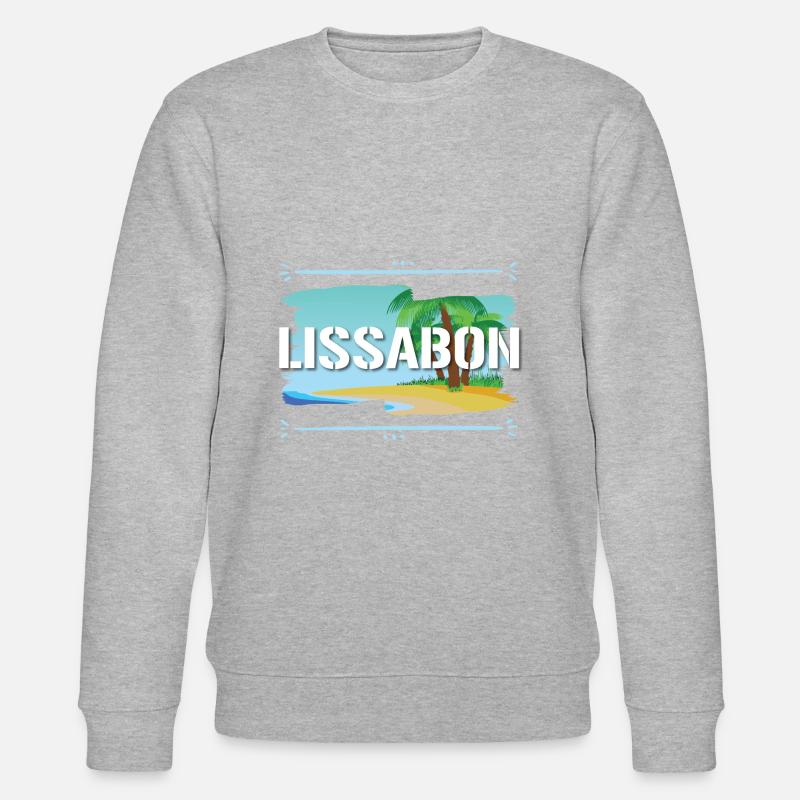 Lissabon - Stanley/Stella Unisex Bio-Sweatshirt CHANGER  - Grau meliert