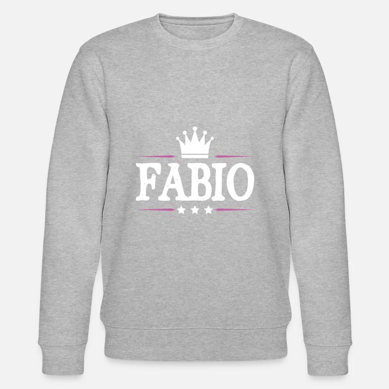 Fabio - Stanley/Stella Unisex Bio-Sweatshirt CHANGER - Grau meliert
