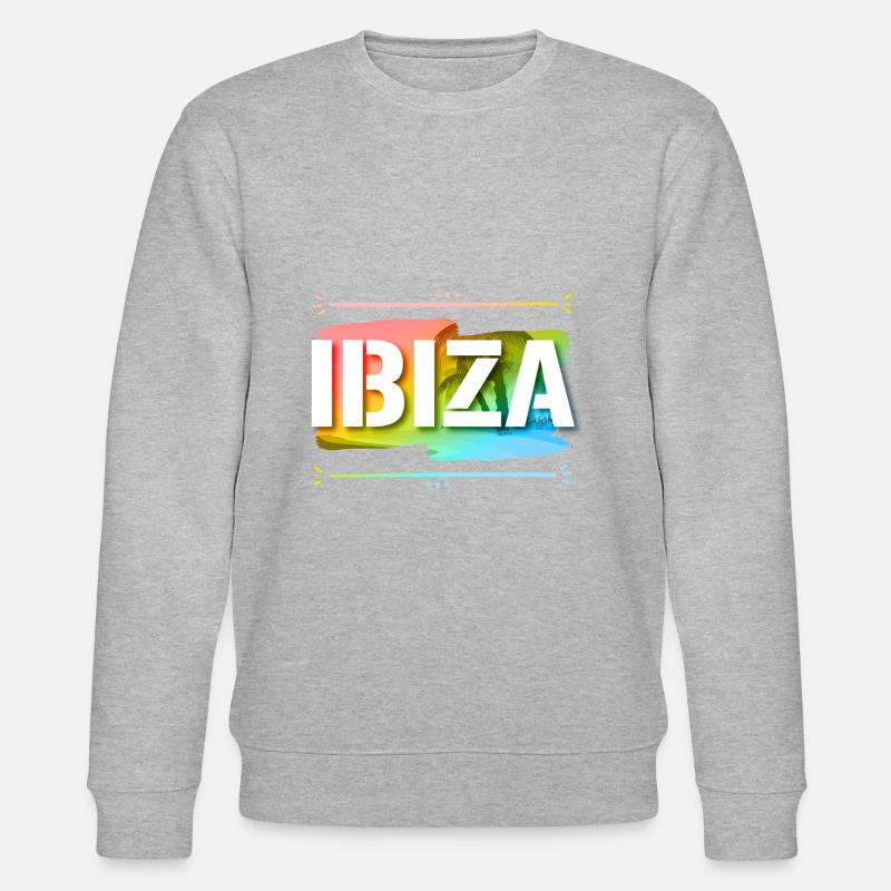 Ibiza - Stanley/Stella Unisex Bio-Sweatshirt CHANGER  - Grau meliert