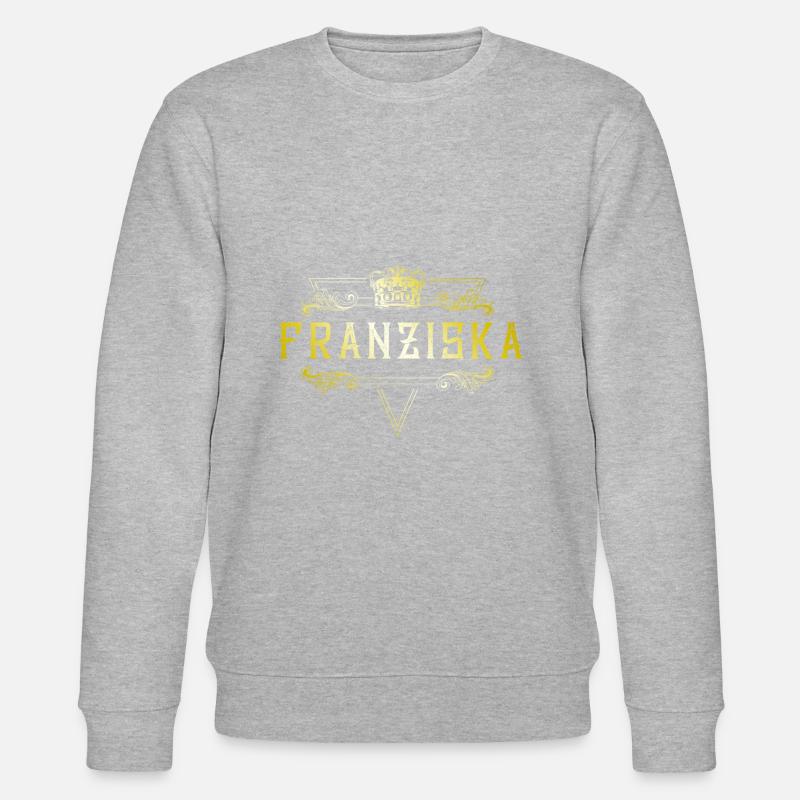 Franziska - Stanley/Stella Unisex Bio-Sweatshirt CHANGER  - Grau meliert