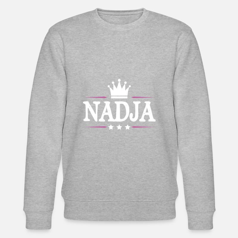 Nadja - Stanley/Stella Unisex Bio-Sweatshirt CHANGER  - Grau meliert