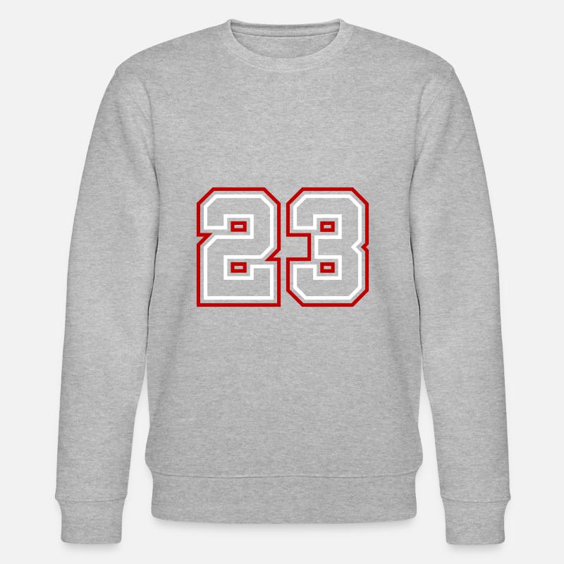23 Numéro de numéro - Sweat bio CHANGER Stanley/Stella Unisexe - gris chiné