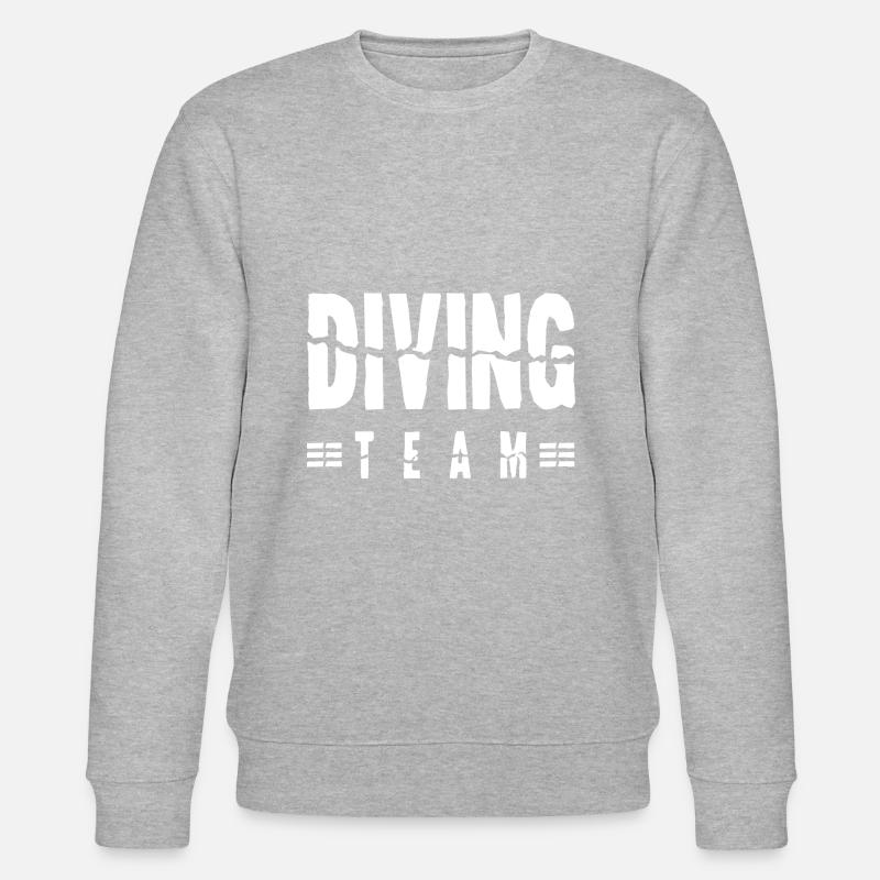 Équipe de plongée - Sweat bio CHANGER Stanley/Stella Unisexe - gris chiné