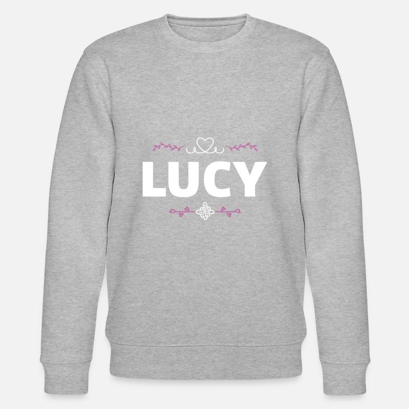 Lucy - Stanley/Stella Unisex Bio-Sweatshirt CHANGER  - Grau meliert