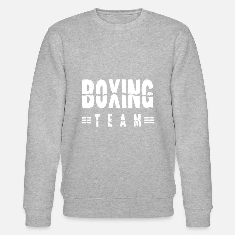 Équipe de boxe - Sweat bio CHANGER Stanley/Stella Unisexe - gris chiné