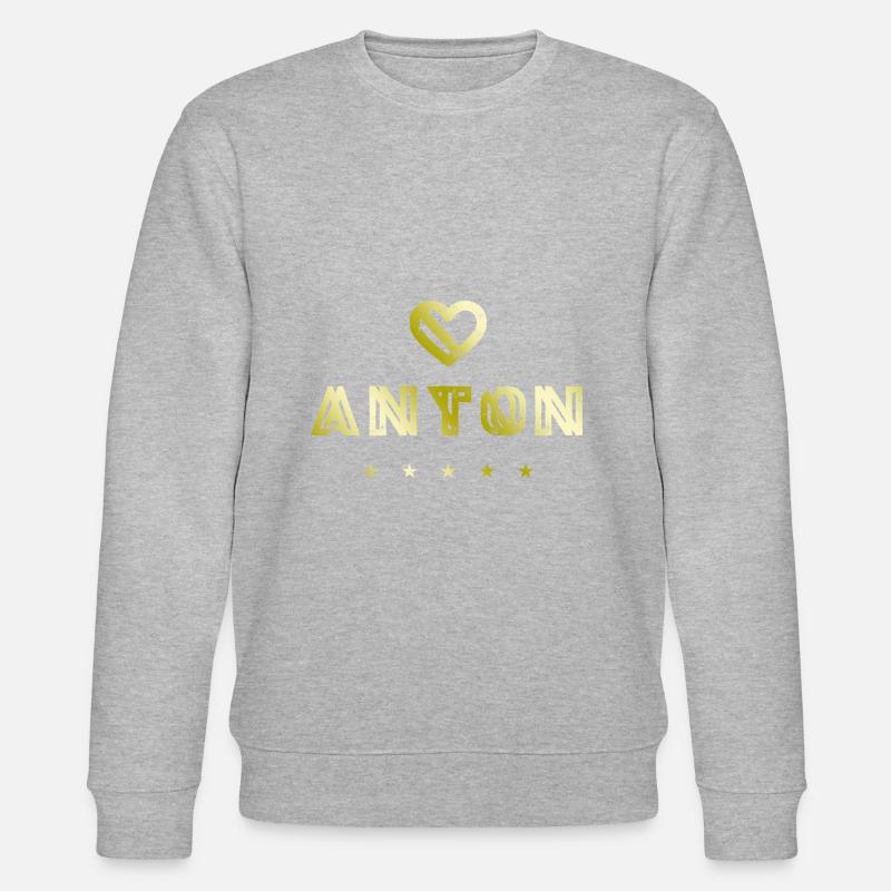 Anton Herz - Sweat bio CHANGER Stanley/Stella Unisexe - gris chiné