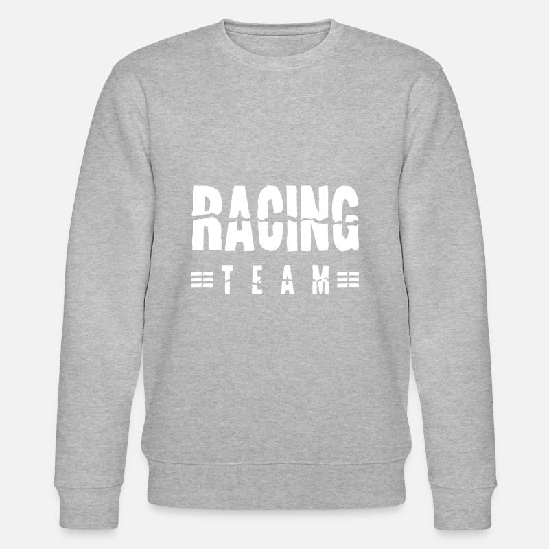 Racing Team - Stanley/Stella Unisex Bio-Sweatshirt CHANGER  - Grau meliert