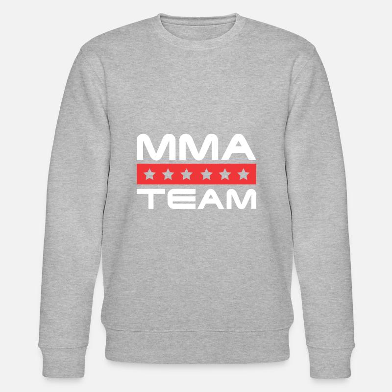 Mma Crew - Stanley/Stella Unisex Bio-Sweatshirt CHANGER  - Grau meliert