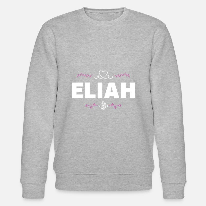 Eliah - Stanley/Stella Unisex Bio-Sweatshirt CHANGER  - Grau meliert