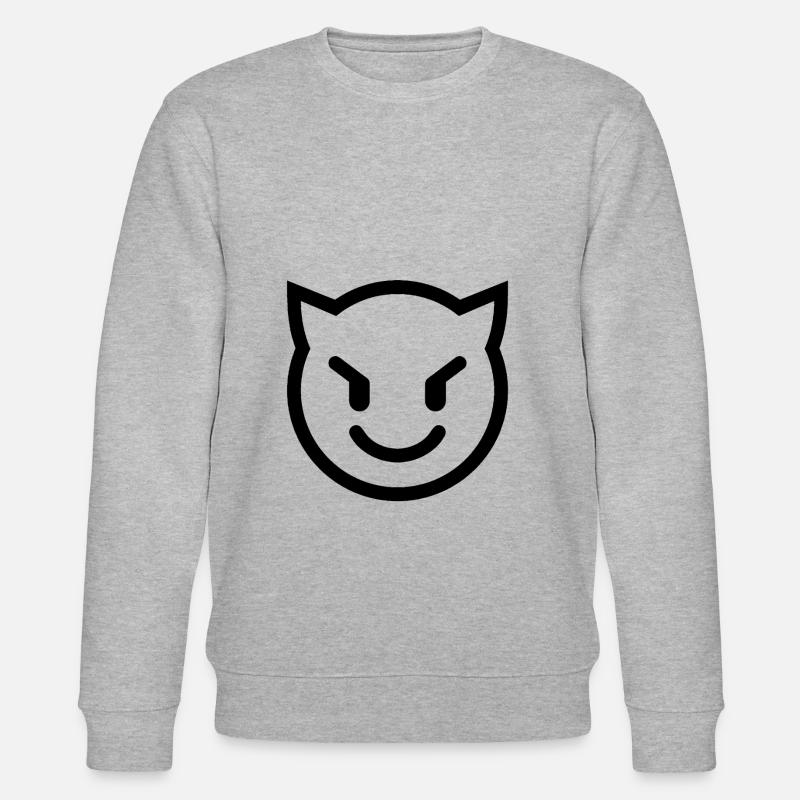 devil - Stanley/Stella CHANGER Unisex Organic Sweatshirt - heather grey