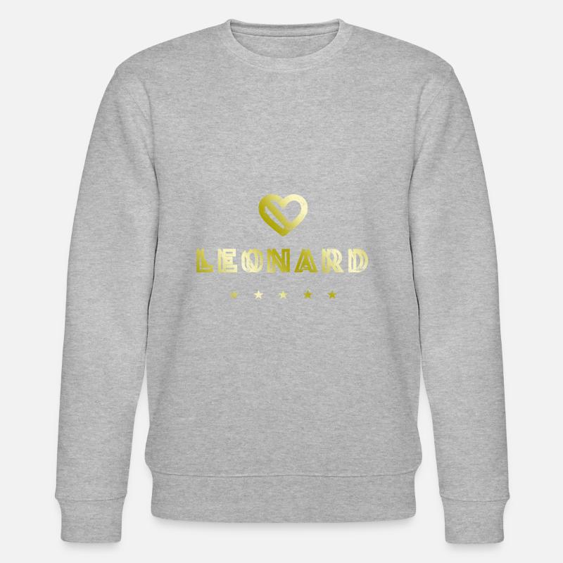 Leonard Herz - Stanley/Stella Unisex Bio-Sweatshirt CHANGER  - Grau meliert