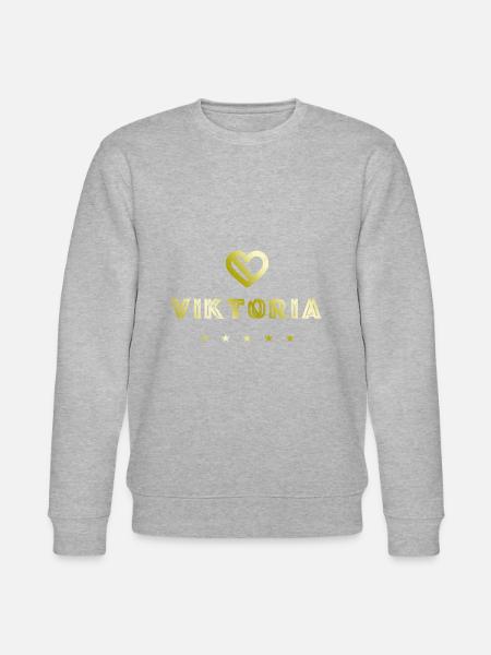 Viktoria Herz - Stanley/Stella Unisex Bio-Sweatshirt CHANGER  - Grau meliert