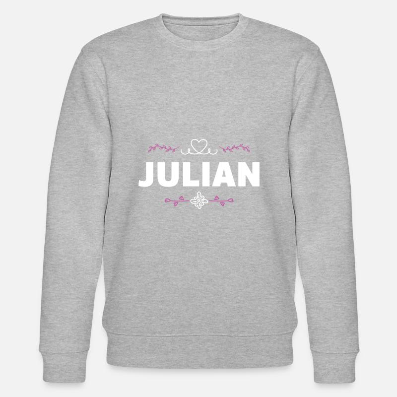 Julien - Sweat bio CHANGER Stanley/Stella Unisexe - gris chiné