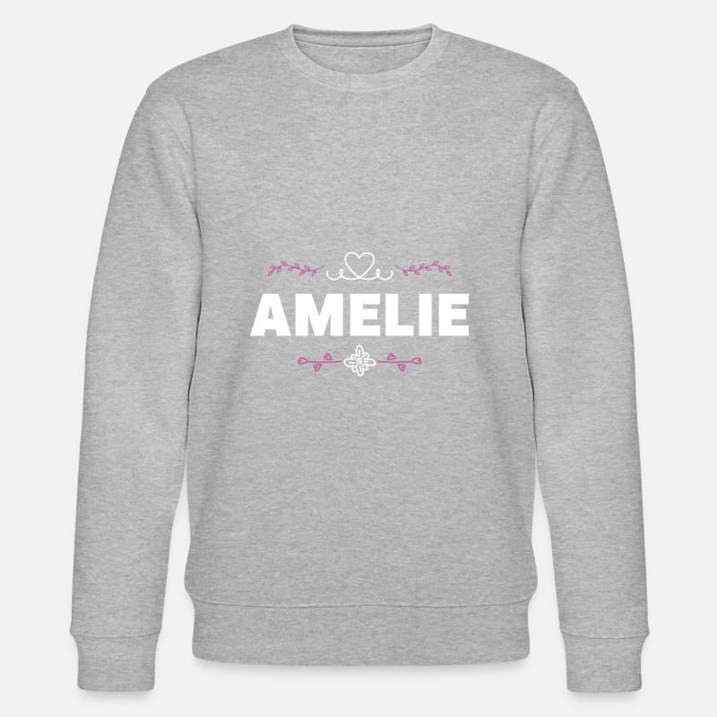 Amelie - Stanley/Stella Unisex Bio-Sweatshirt CHANGER - Grau meliert
