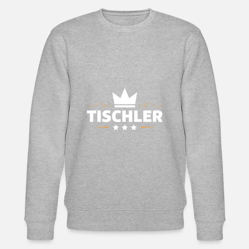 Tischler Beruf - Stanley/Stella Unisex Bio-Sweatshirt CHANGER  - Grau meliert