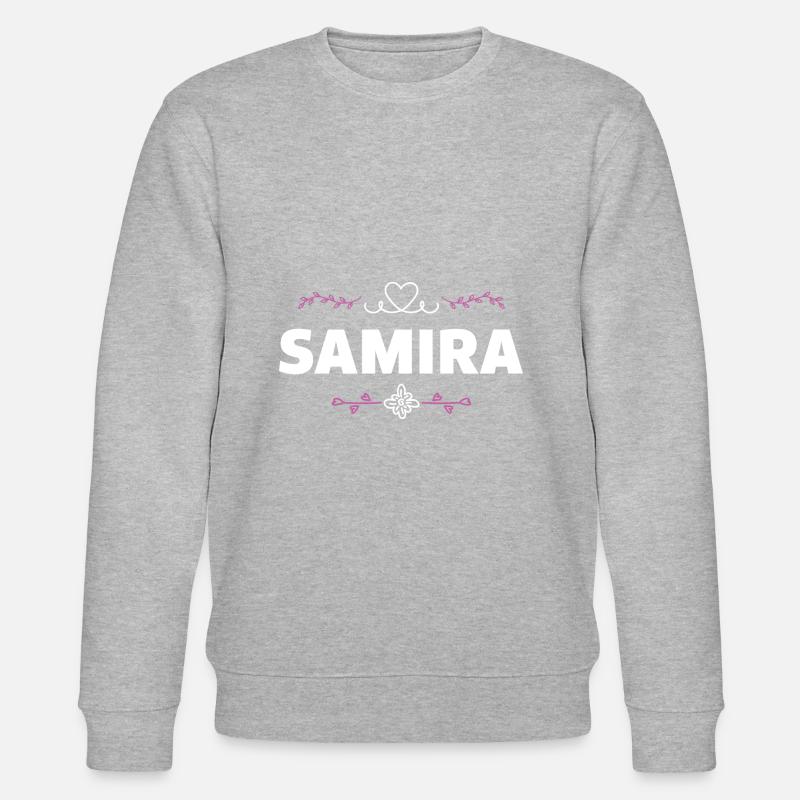 Samira - Stanley/Stella Unisex Bio-Sweatshirt CHANGER  - Grau meliert
