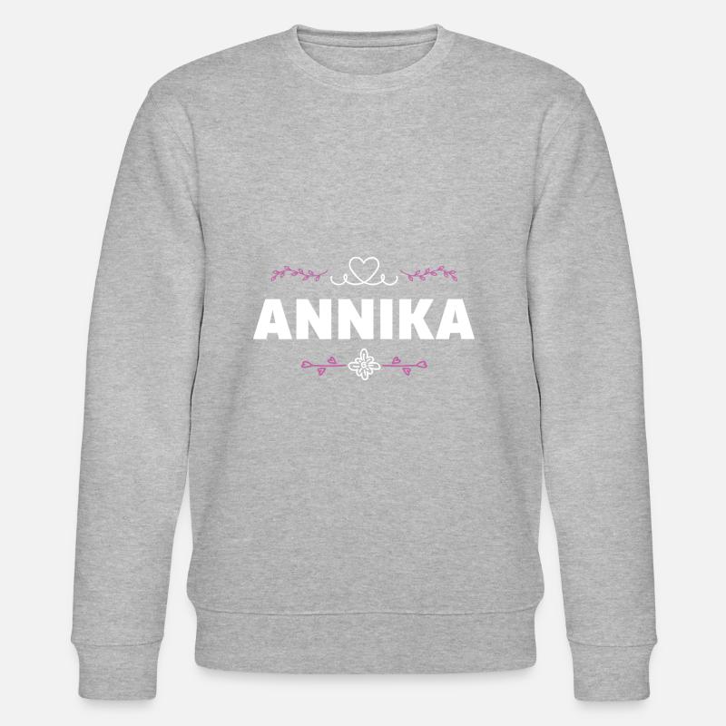 Annika - Stanley/Stella Unisex Bio-Sweatshirt CHANGER  - Grau meliert