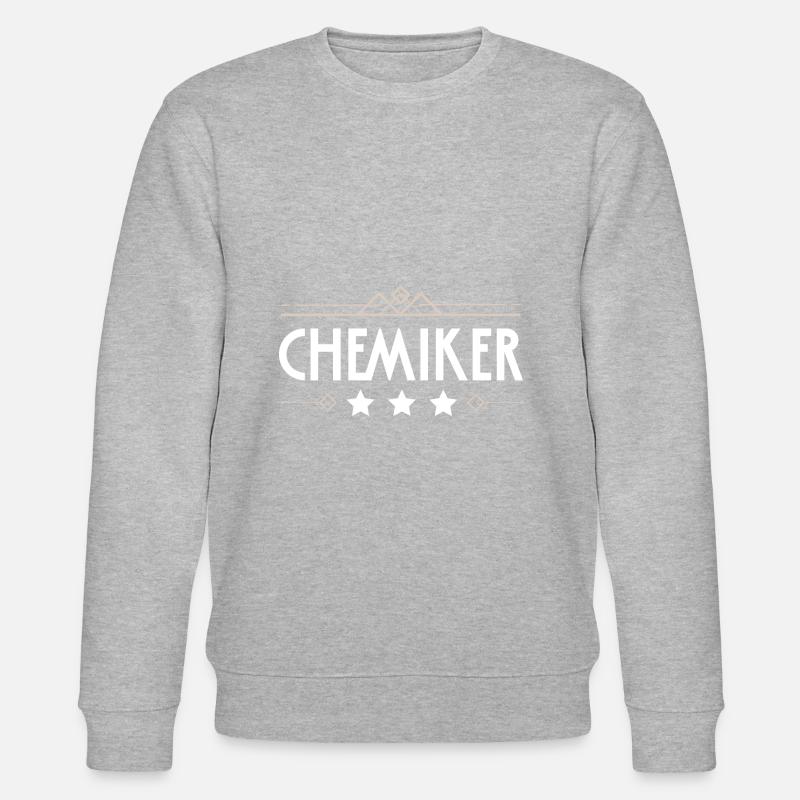 Chemiker Beruf - Stanley/Stella Unisex Bio-Sweatshirt CHANGER  - Grau meliert