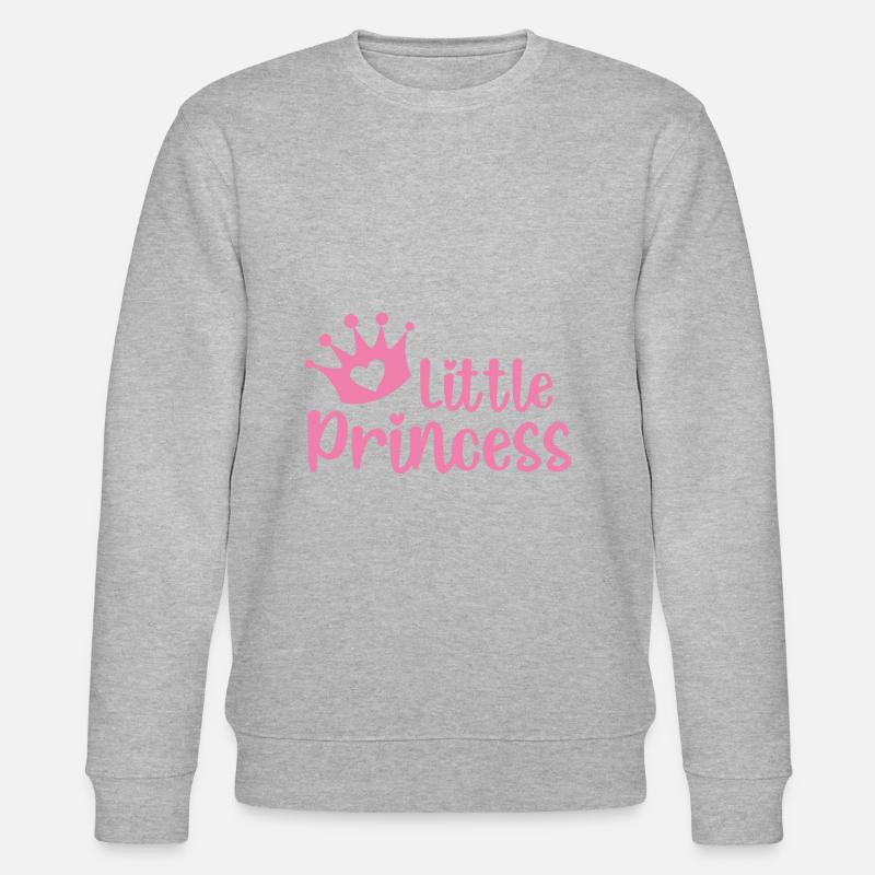 Little Princess - Stanley/Stella Unisex Bio-Sweatshirt CHANGER  - Grau meliert