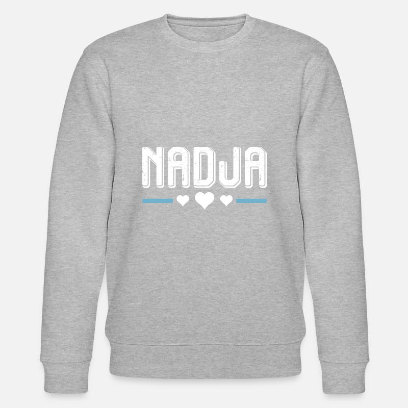 Nadja - Stanley/Stella Unisex Bio-Sweatshirt CHANGER - Grau meliert