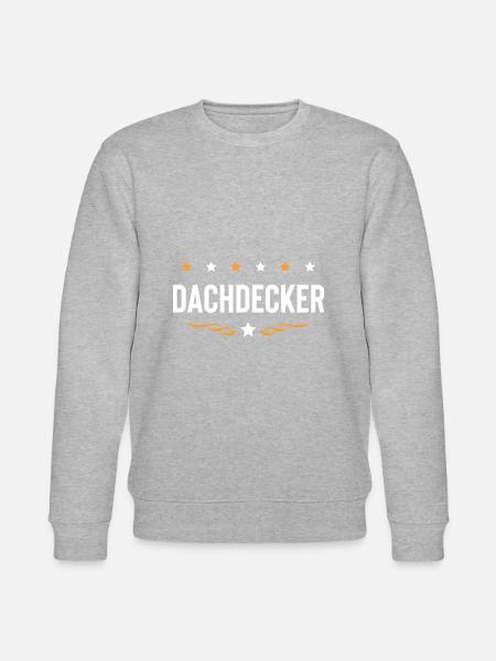Dachdecker Beruf - Stanley/Stella Unisex Bio-Sweatshirt CHANGER - Grau meliert