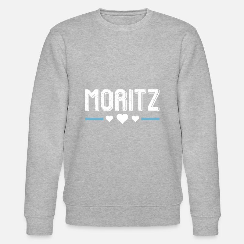 Moritz - Stanley/Stella Unisex Bio-Sweatshirt CHANGER  - Grau meliert