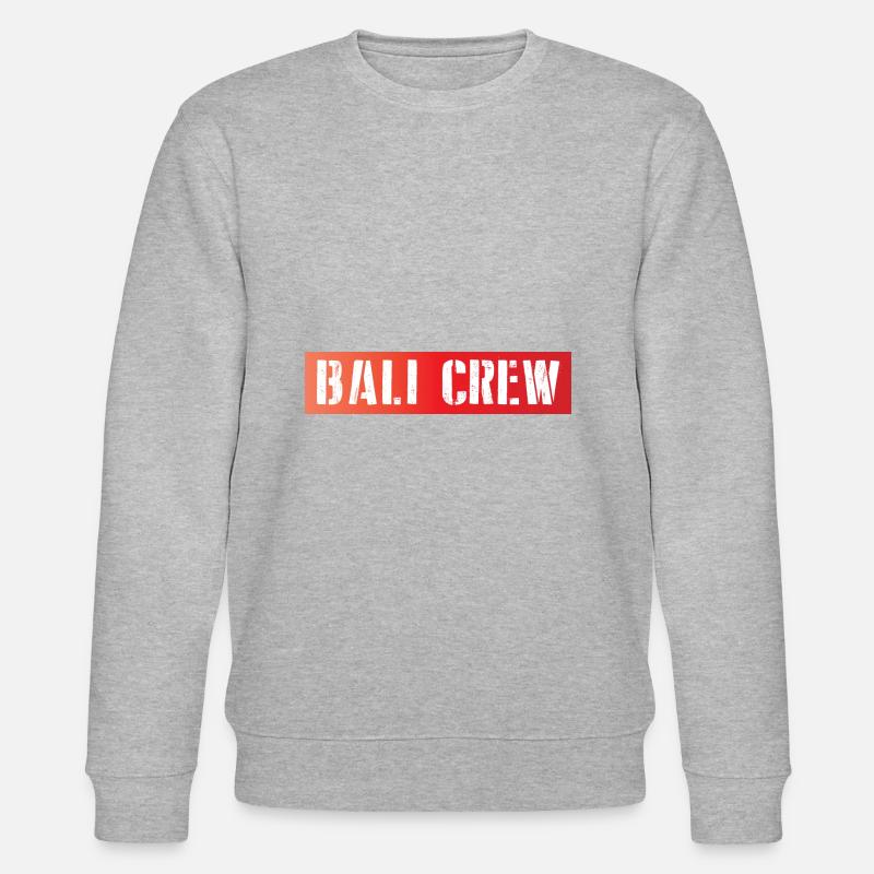Bali Crew - Stanley/Stella Unisex Bio-Sweatshirt CHANGER  - Grau meliert