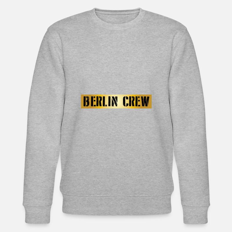 Berlin Crew - Stanley/Stella Unisex Bio-Sweatshirt CHANGER  - Grau meliert