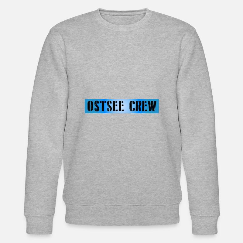Ostsee Crew - Stanley/Stella Unisex Bio-Sweatshirt CHANGER  - Grau meliert